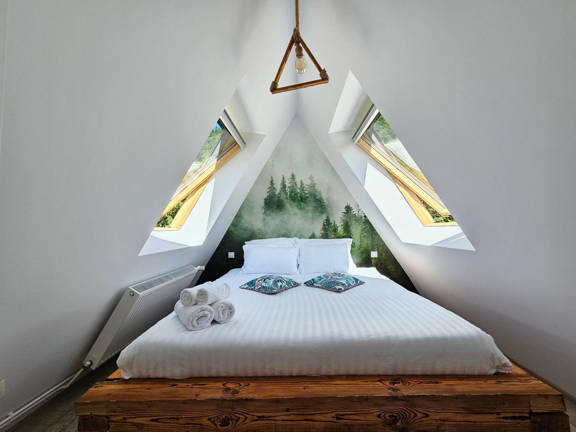 Cabana Cozy Cabin A Frame Topliţa Eksteriør bilde