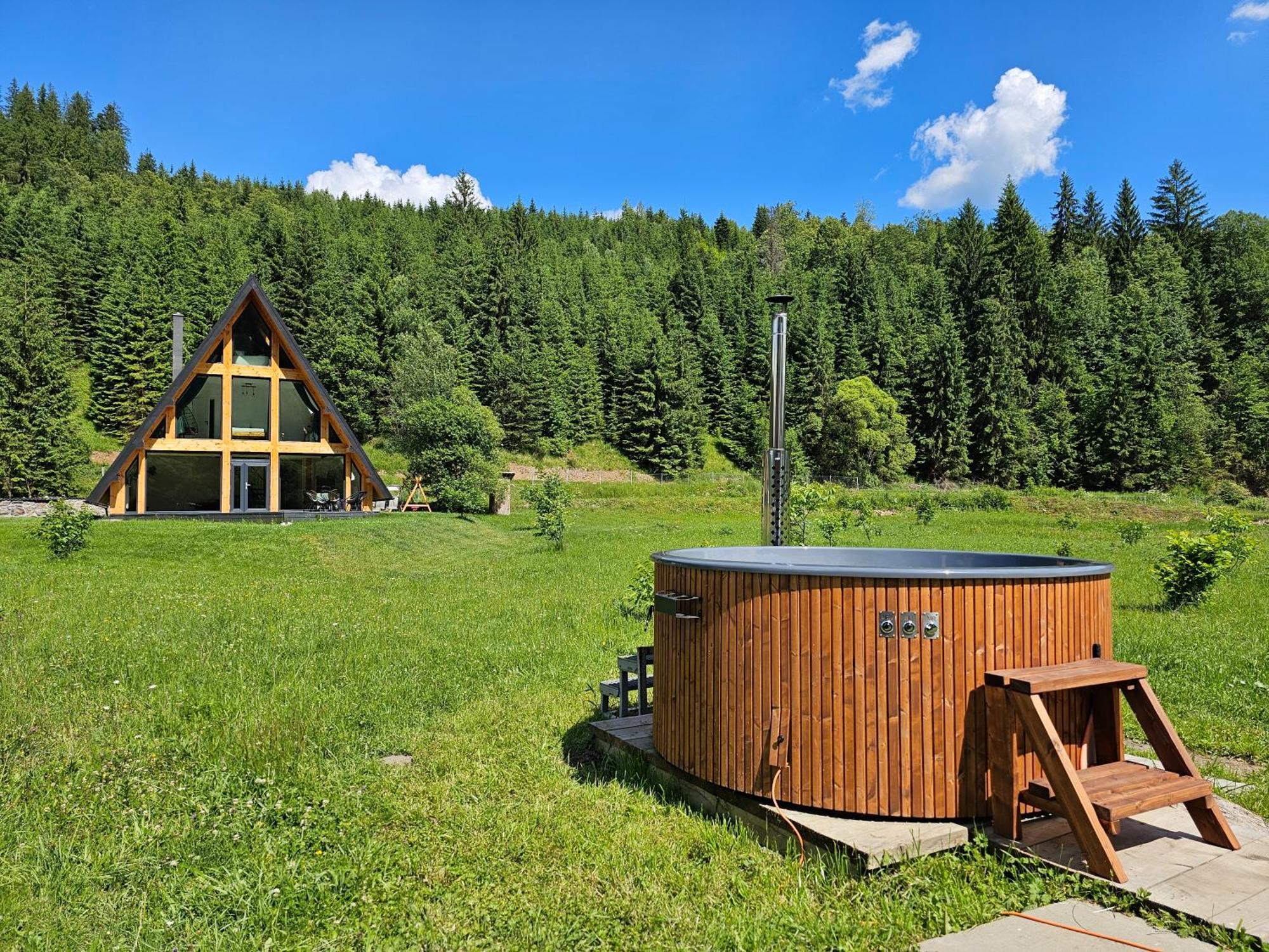 Cabana Cozy Cabin A Frame Topliţa Eksteriør bilde