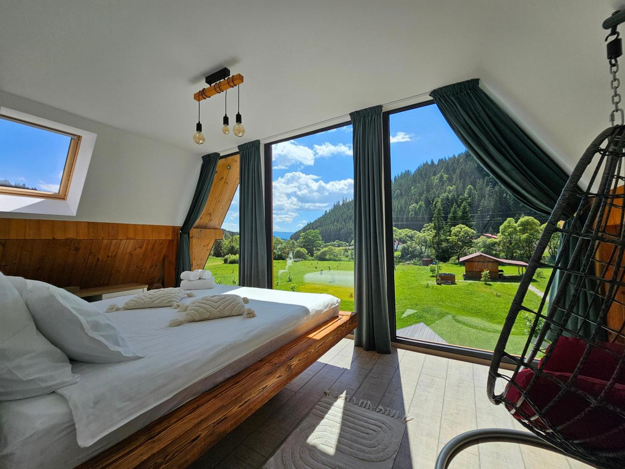 Cabana Cozy Cabin A Frame Topliţa Eksteriør bilde