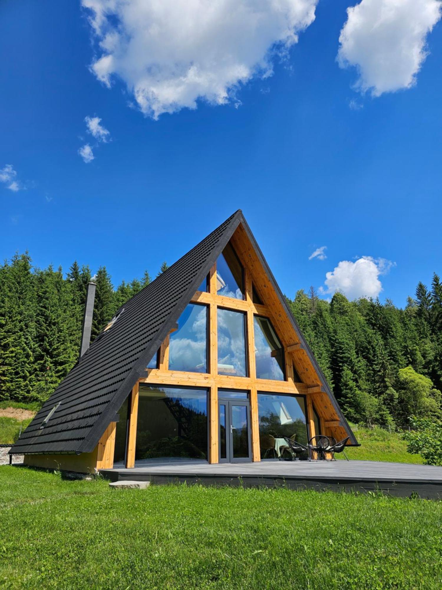 Cabana Cozy Cabin A Frame Topliţa Eksteriør bilde