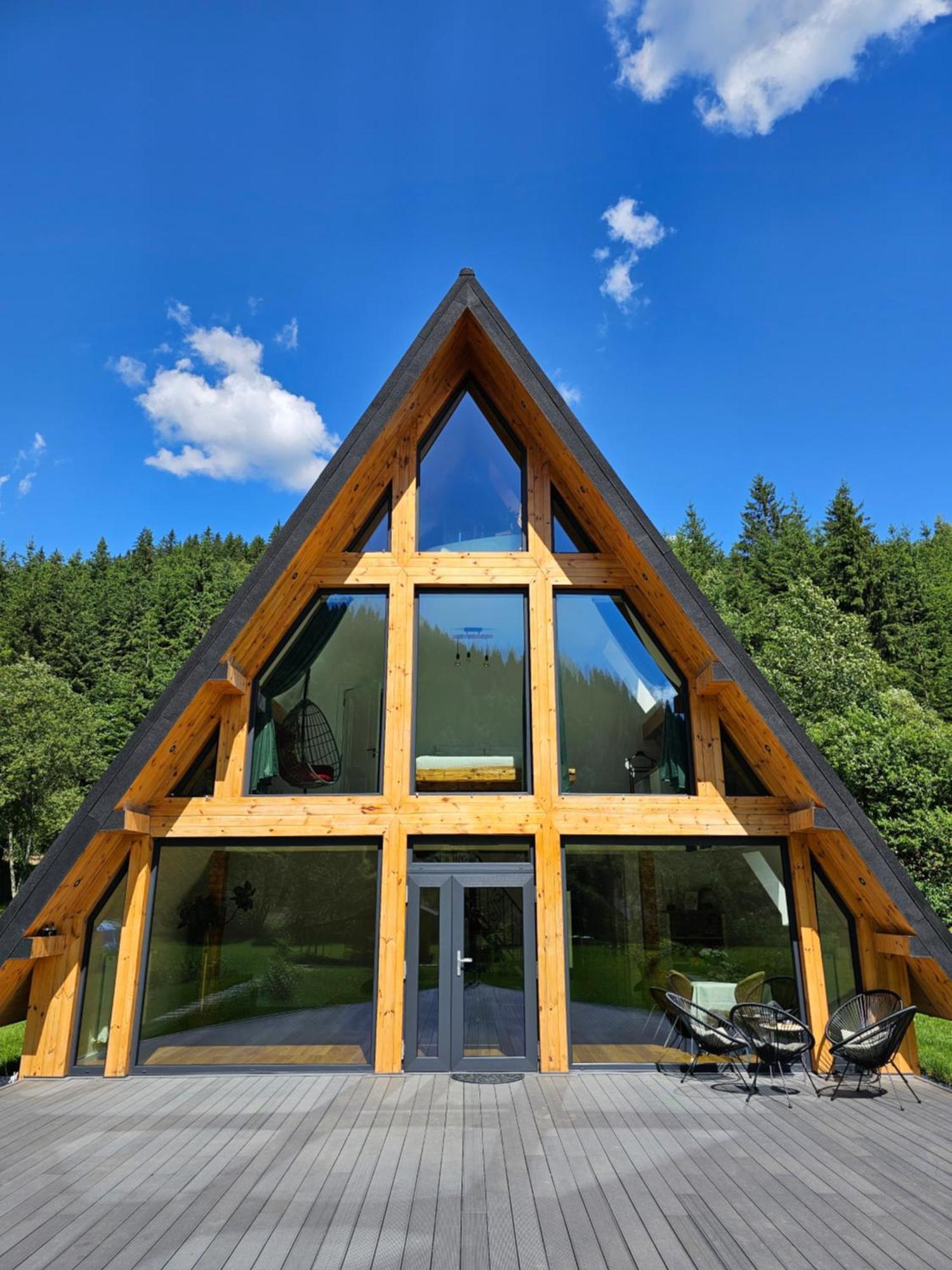 Cabana Cozy Cabin A Frame Topliţa Eksteriør bilde