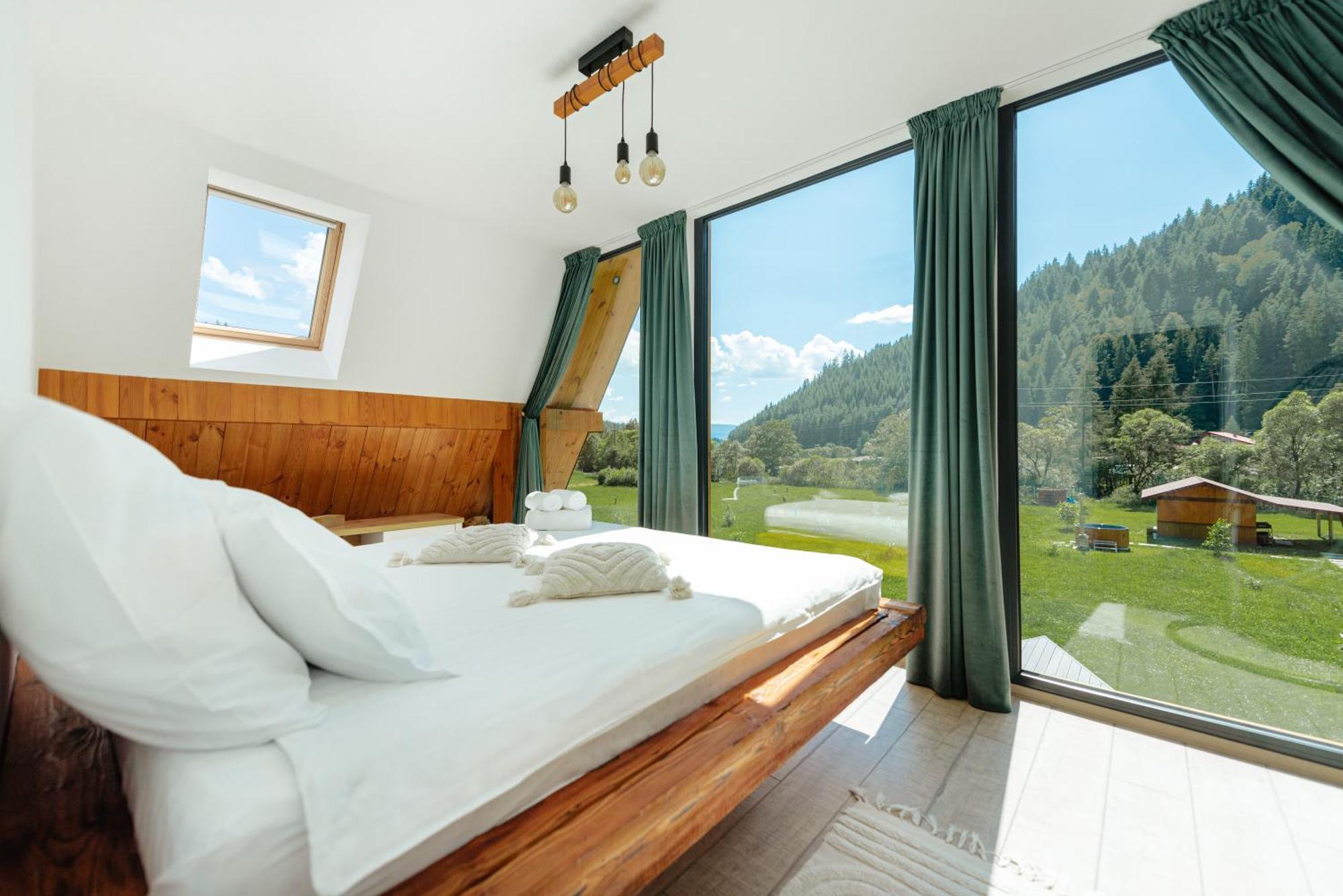 Cabana Cozy Cabin A Frame Topliţa Eksteriør bilde