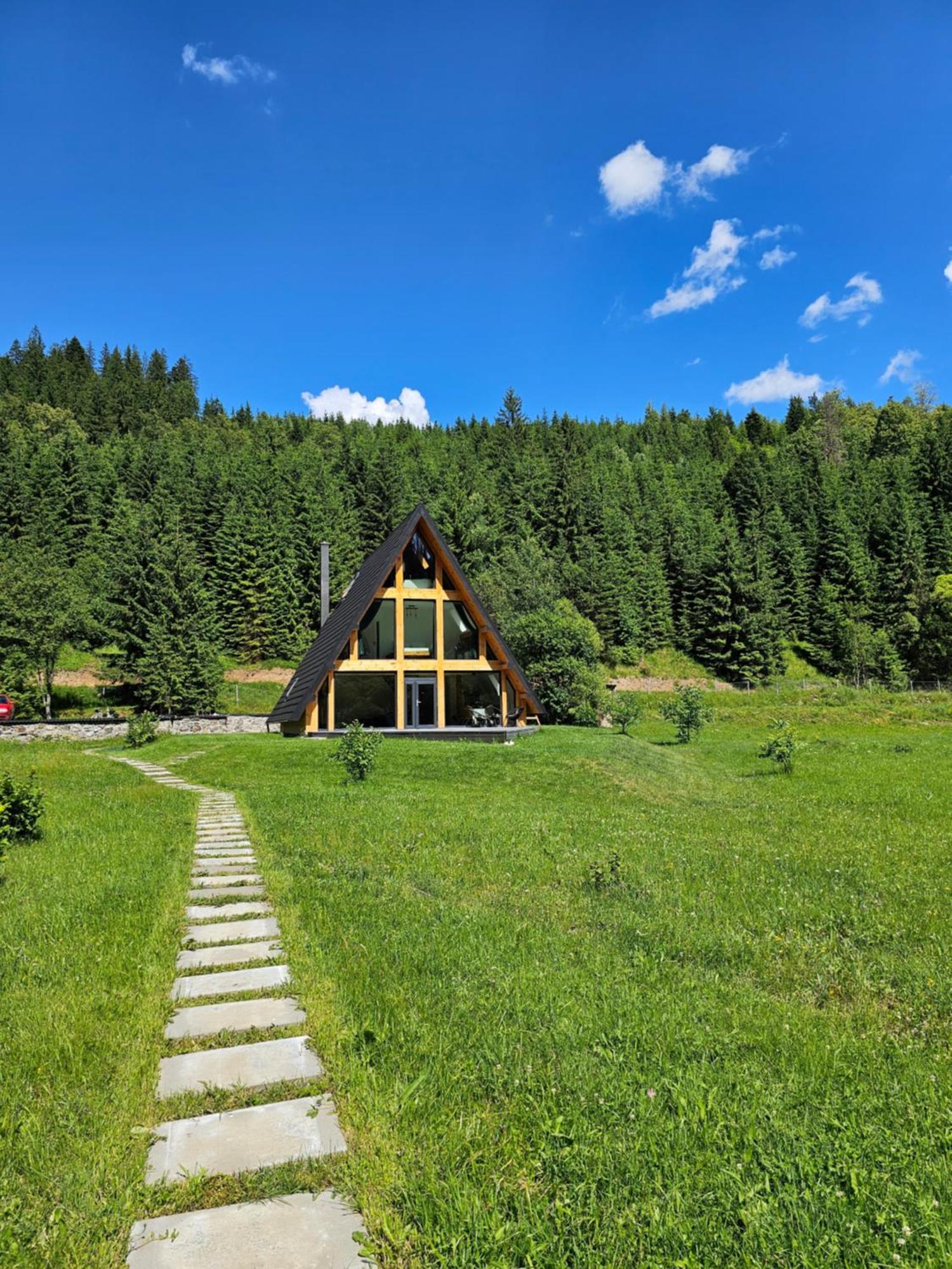 Cabana Cozy Cabin A Frame Topliţa Eksteriør bilde