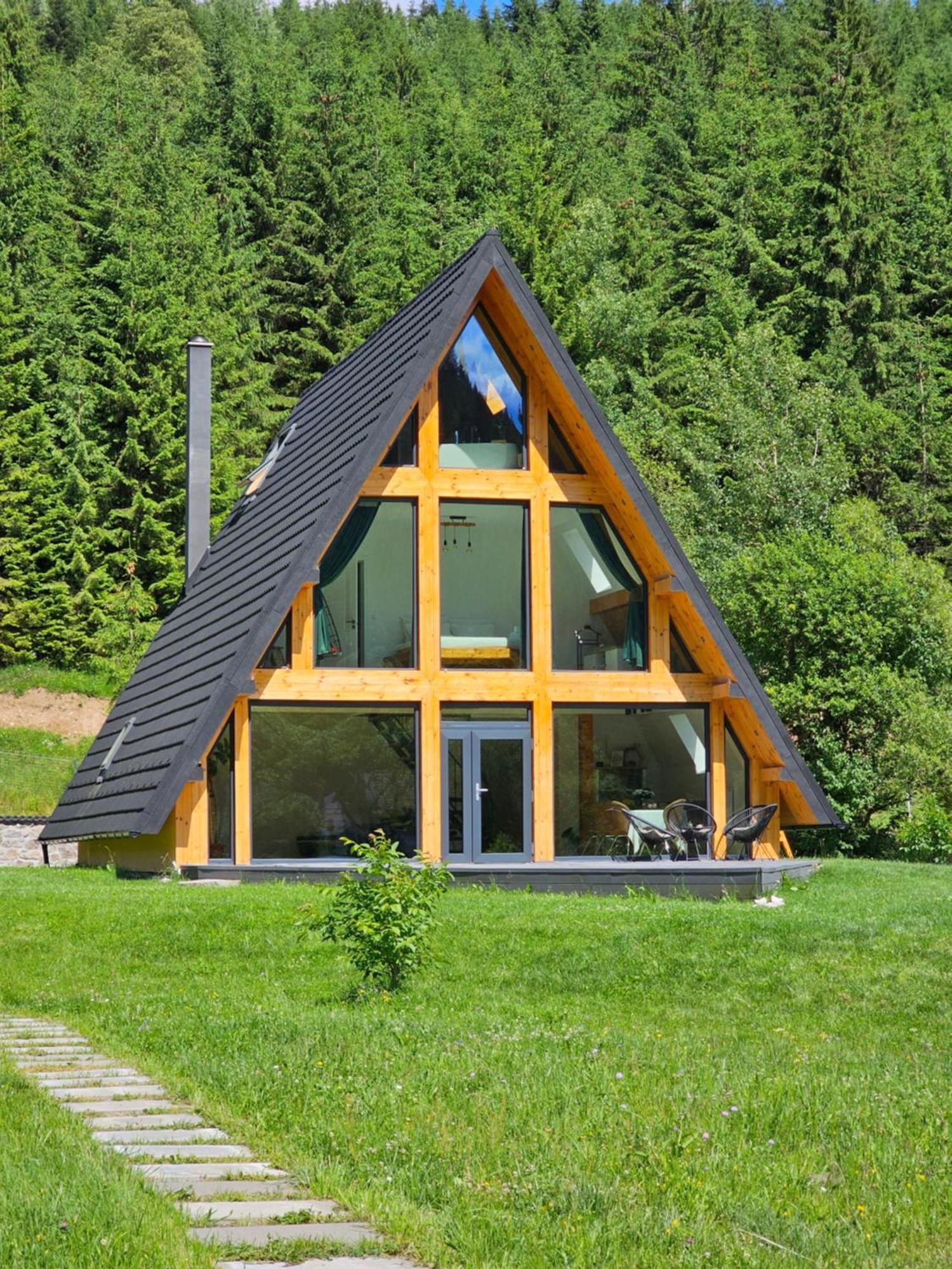 Cabana Cozy Cabin A Frame Topliţa Eksteriør bilde