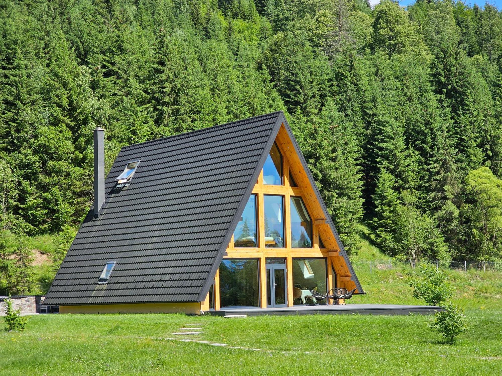 Cabana Cozy Cabin A Frame Topliţa Eksteriør bilde