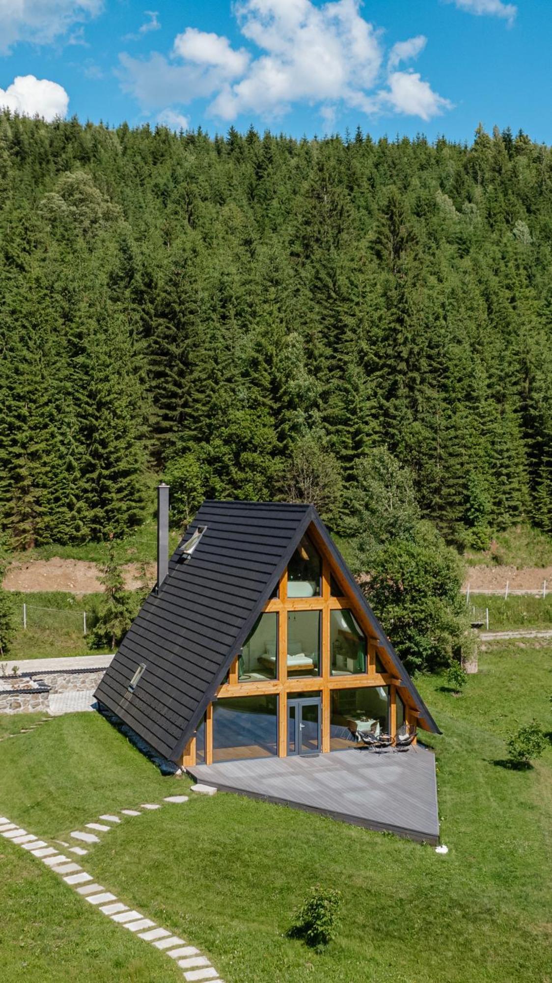 Cabana Cozy Cabin A Frame Topliţa Eksteriør bilde